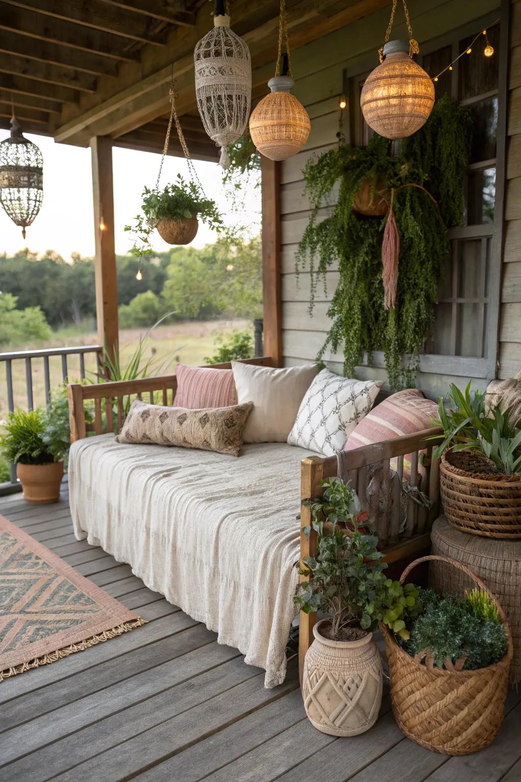 Handmade crafts add a personal, artisanal touch.