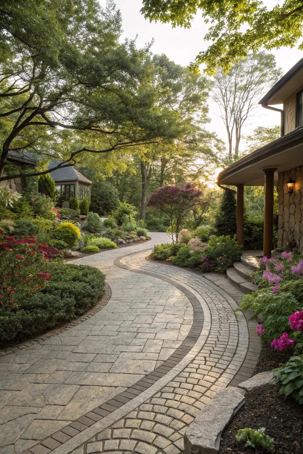 Design pathways to enhance your patio's flow.