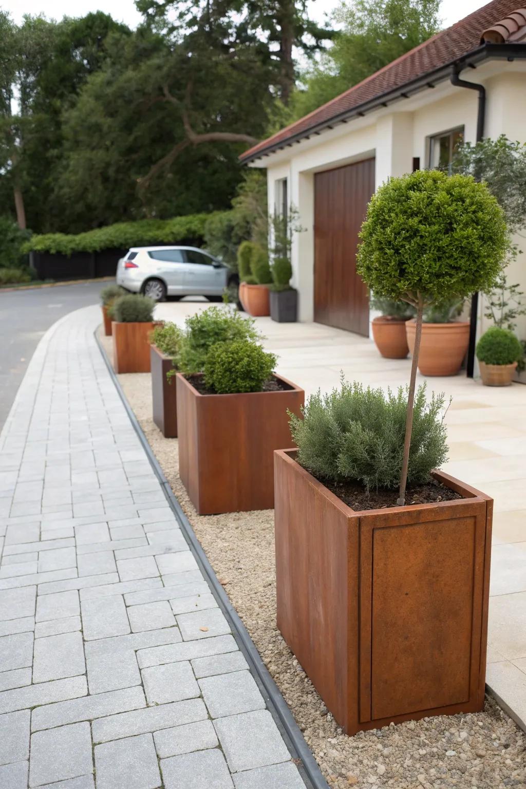 Mix modern and classic styles for a unique look.