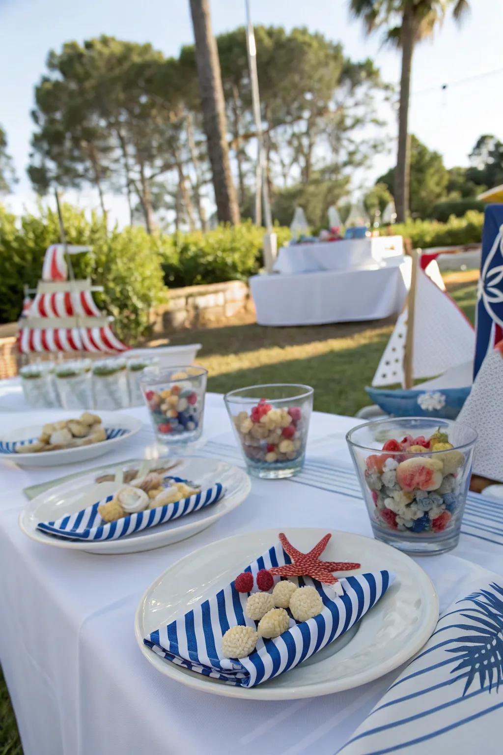 Themed decor adds a memorable touch to any event