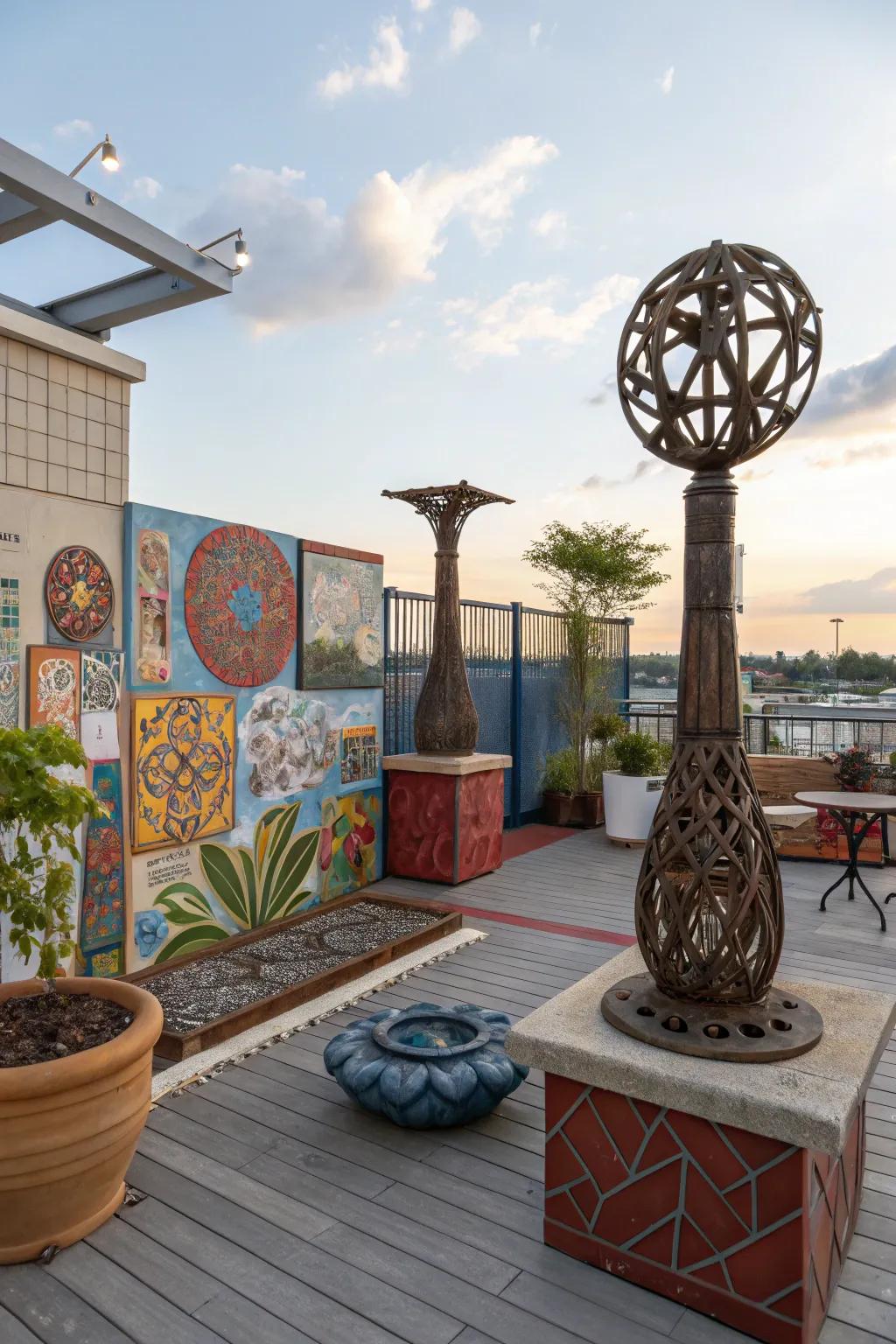 Artistic flair that adds a unique and personal touch to the deck.