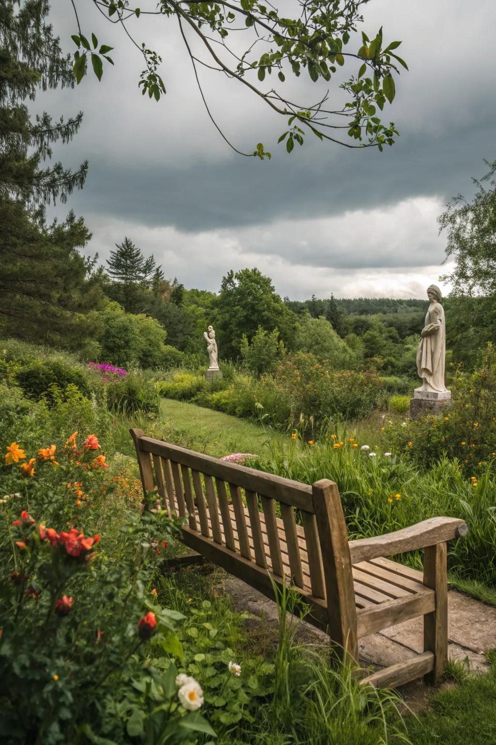 Bring natural warmth with wooden details.