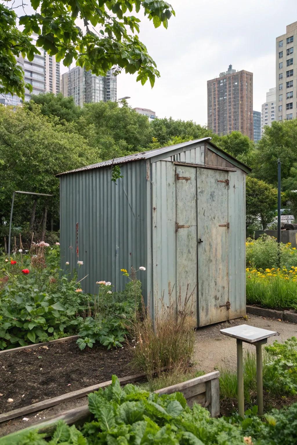 Industrial finishes offer a trendy urban appeal.