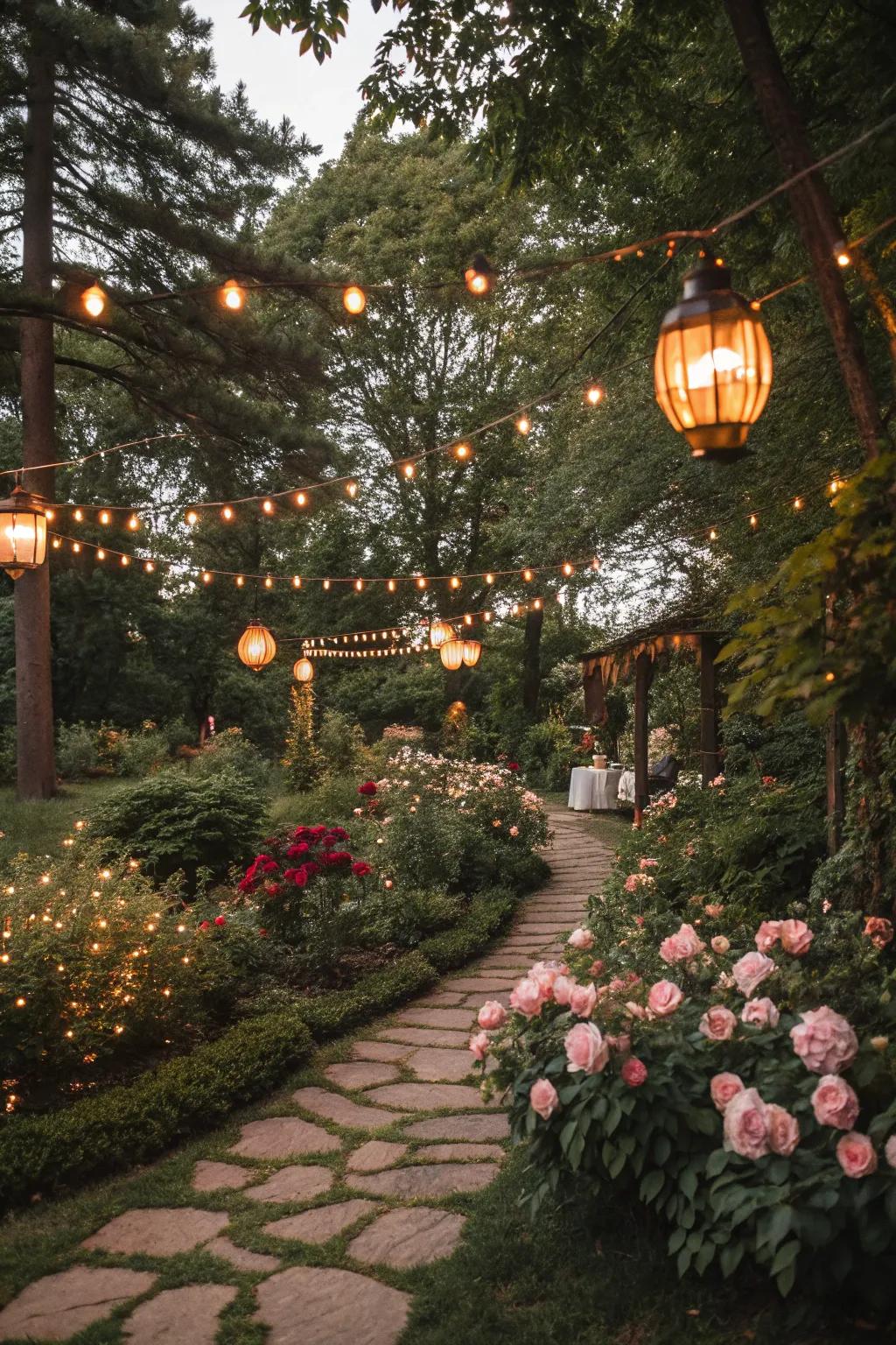Enhance your outdoor space with creative lighting solutions.