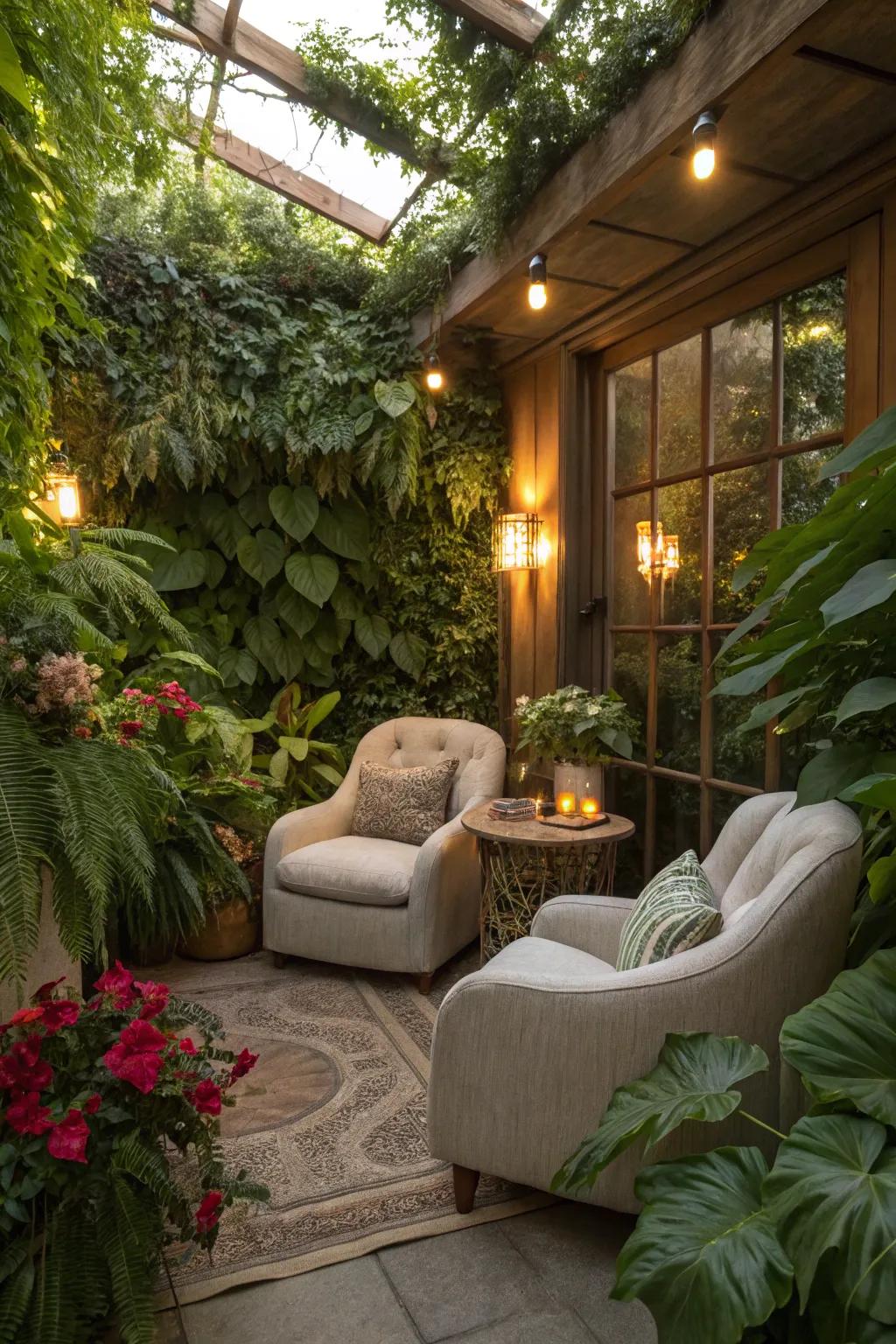 Create your own oasis with a tranquil garden room.