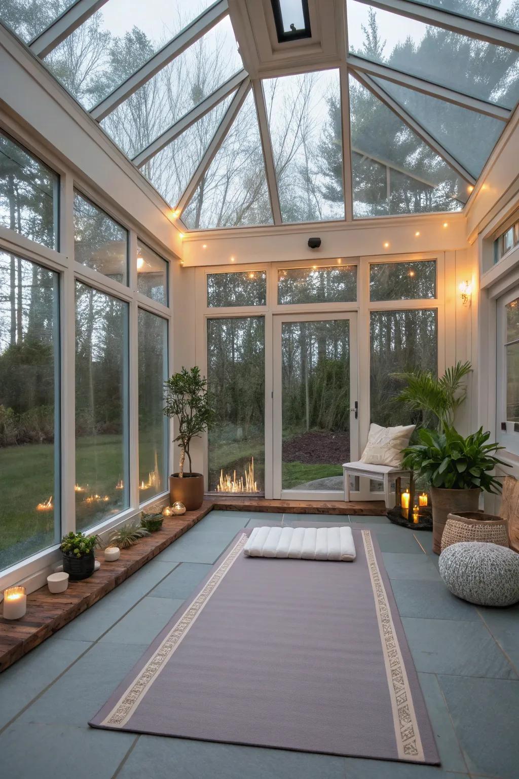 A serene space for meditation and tranquility.