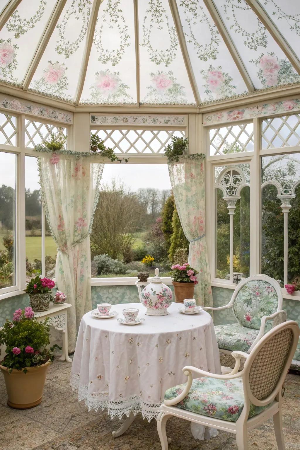 A charming vintage tea room for delightful gatherings.
