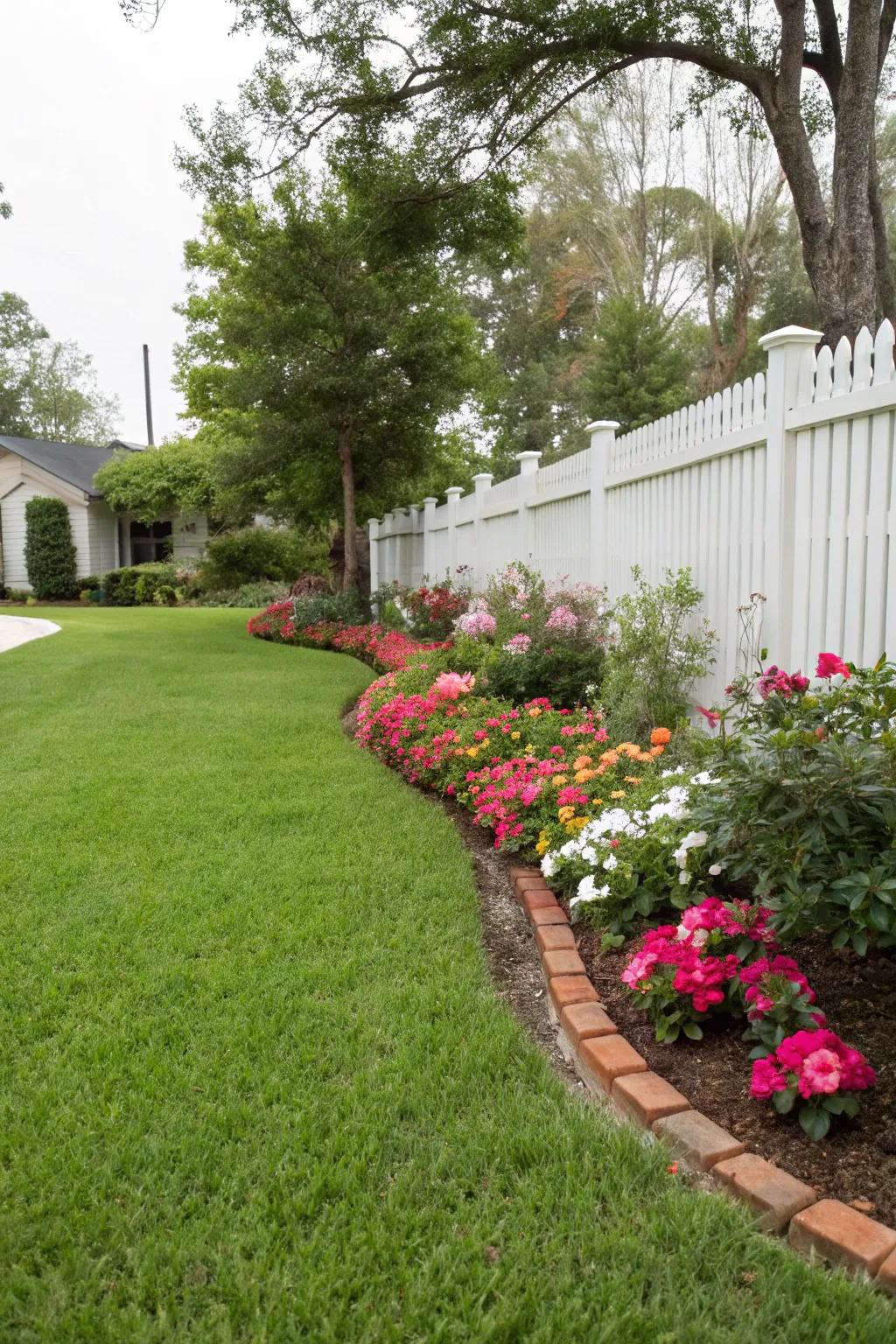 Edging keeps landscapes clean and organized.