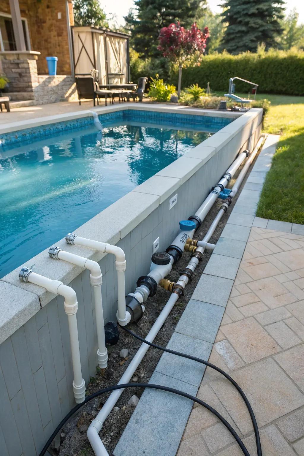 Technology to halt pool overflow.
