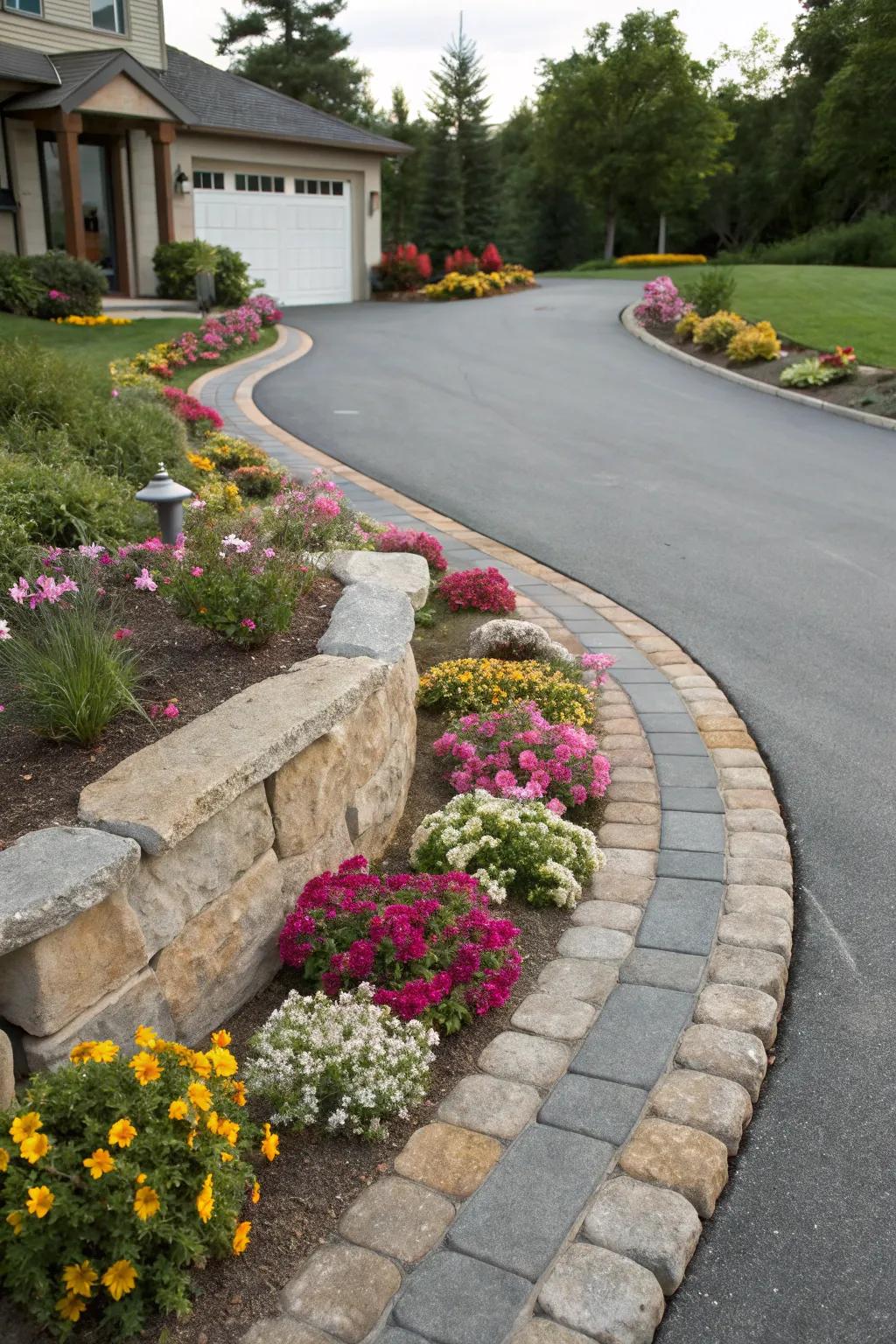 Decorative edging that adds character and charm.