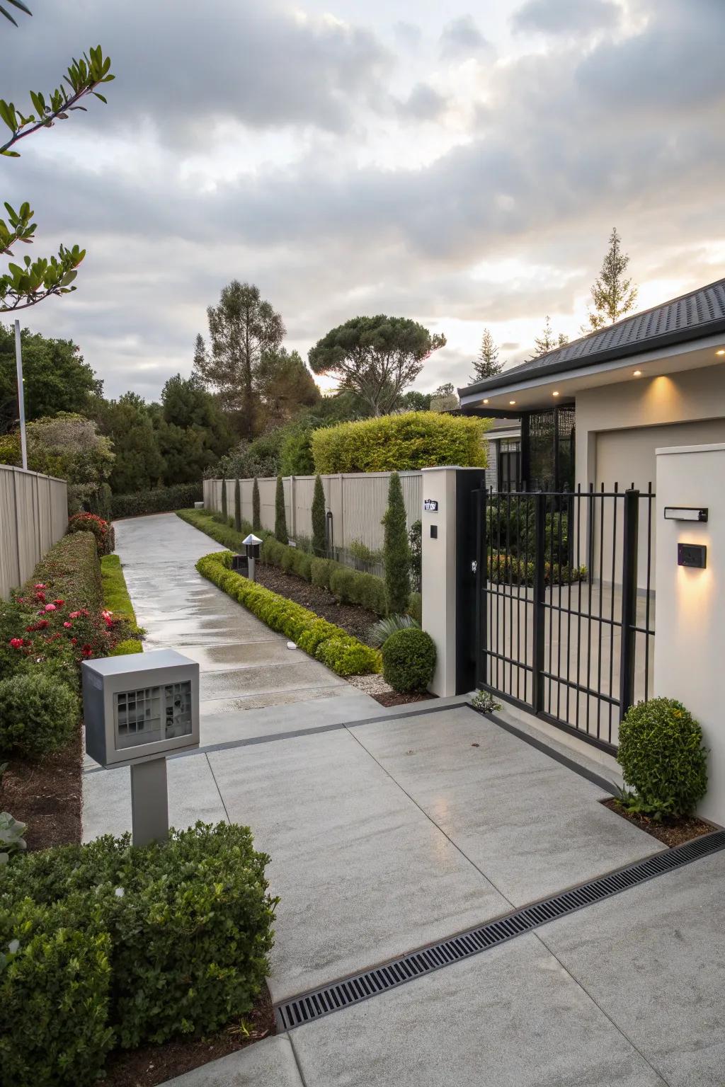 Smart technology that adds convenience to your driveway.