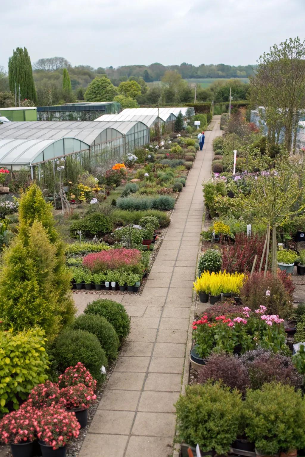 Tidy paths directing visitors effectively.