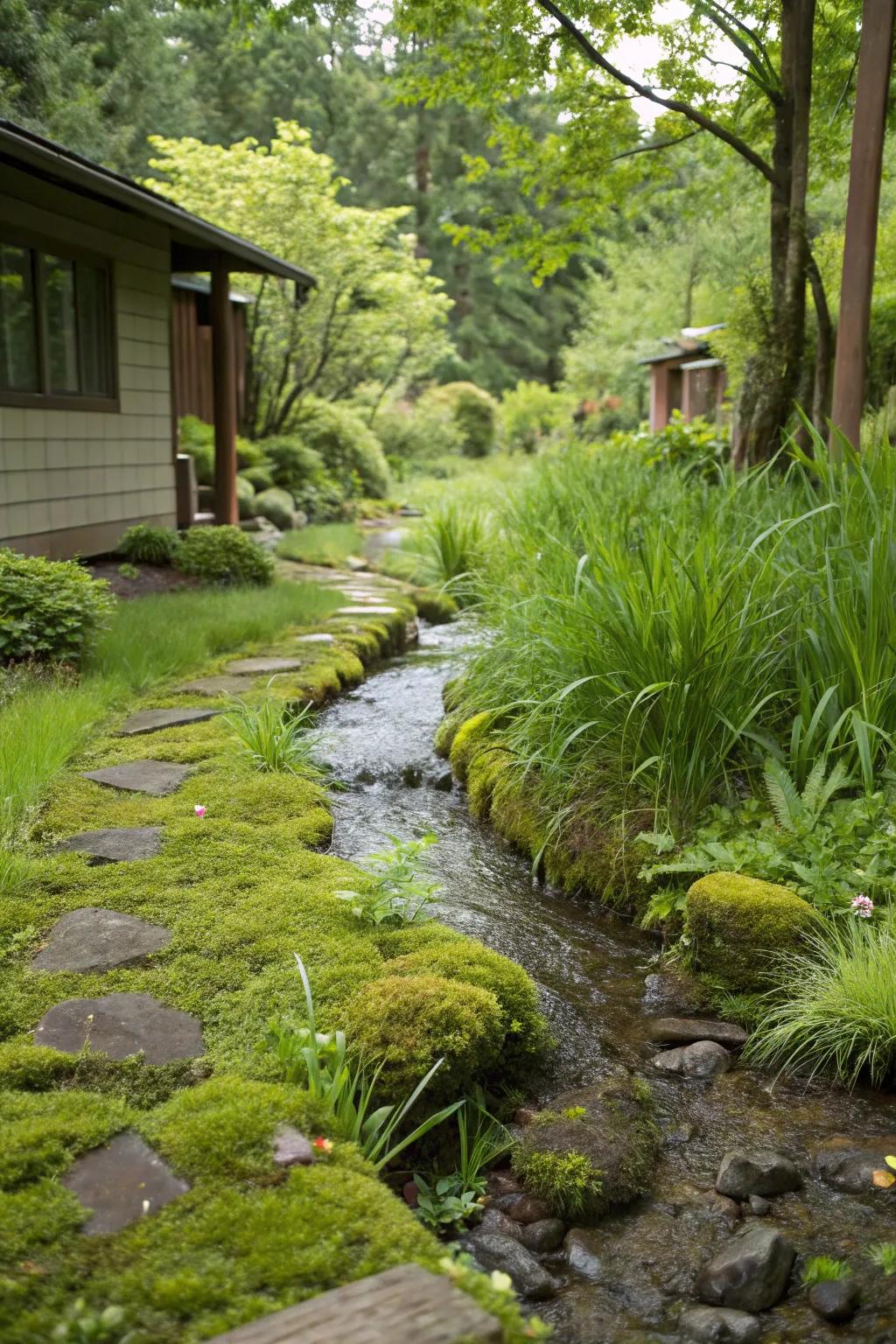 Hidden pathways add a sense of adventure and discovery.