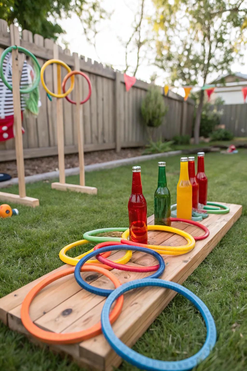Ring Toss: A classic game that never goes out of style.