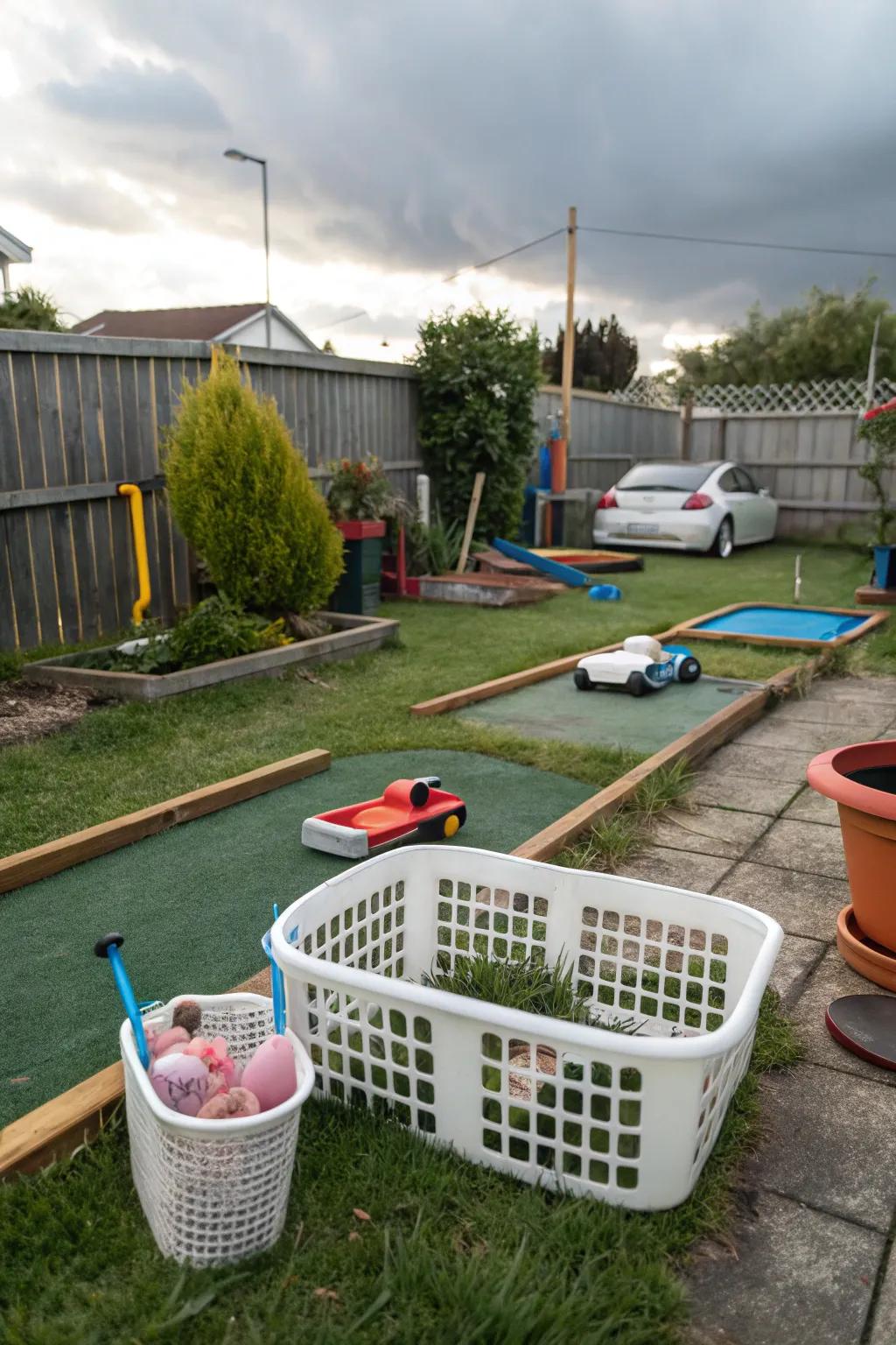 DIY Mini Golf: Craft your unique course for endless fun.