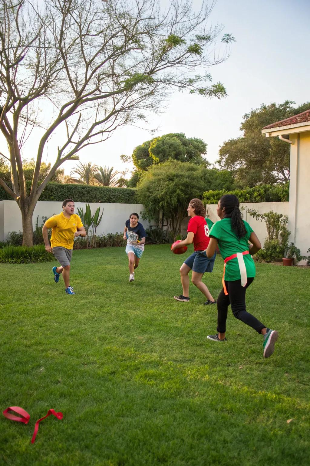 Capture the Flag: Get hearts racing with this exciting team game.