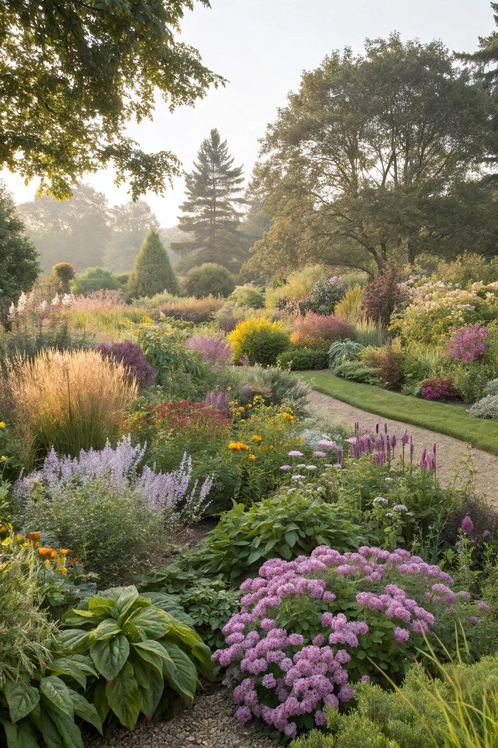 Creative plant pairings offer delightful visual surprises.