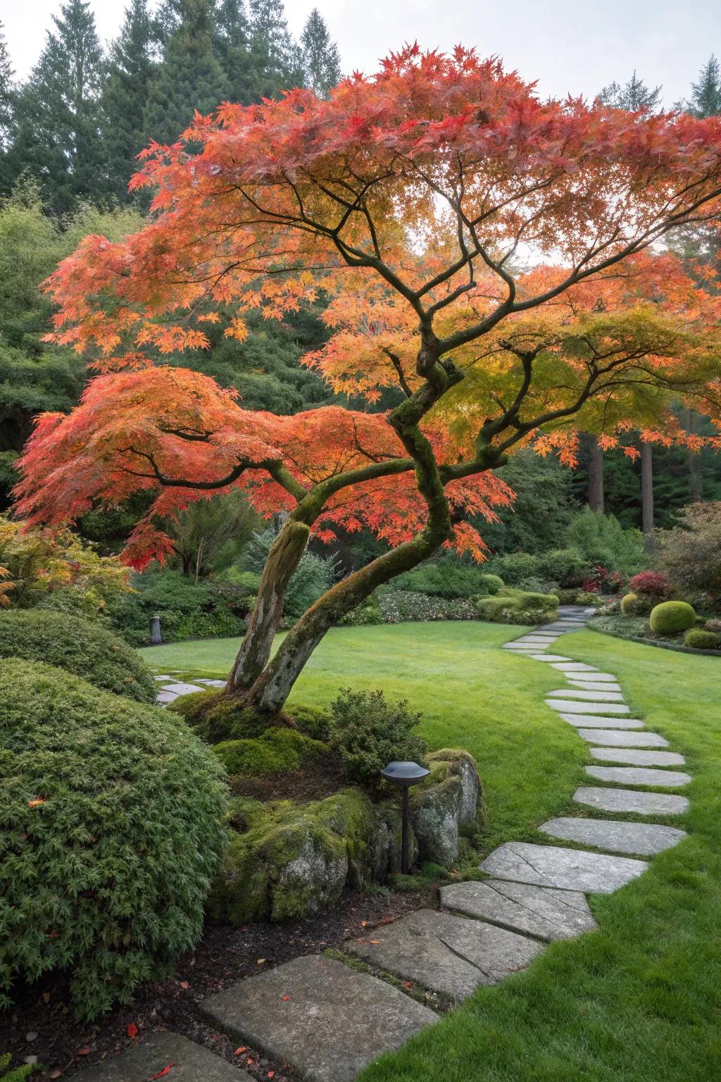 Japanese maple adds dramatic foliage to any garden.