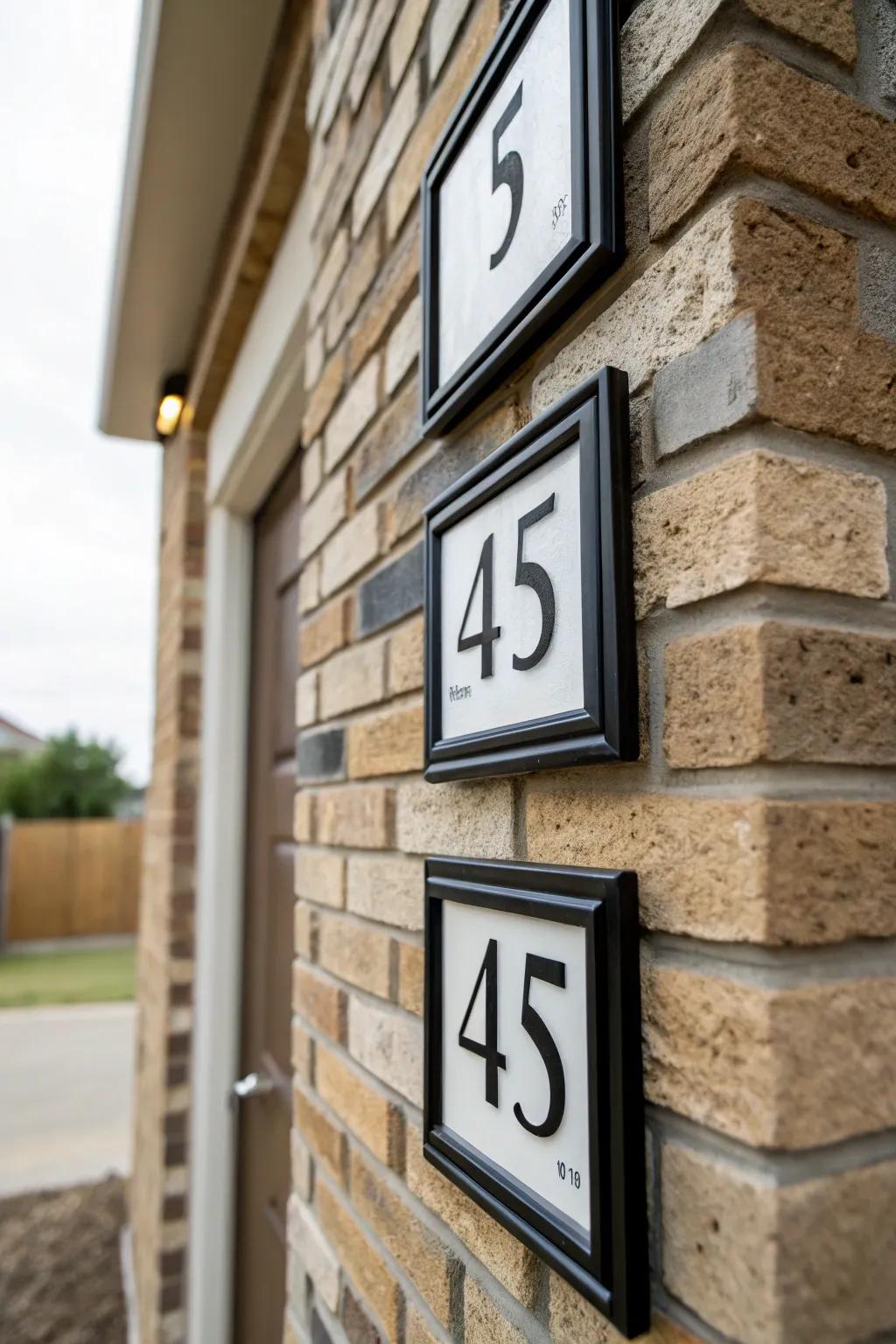 Framed boxes provide structure and focus
