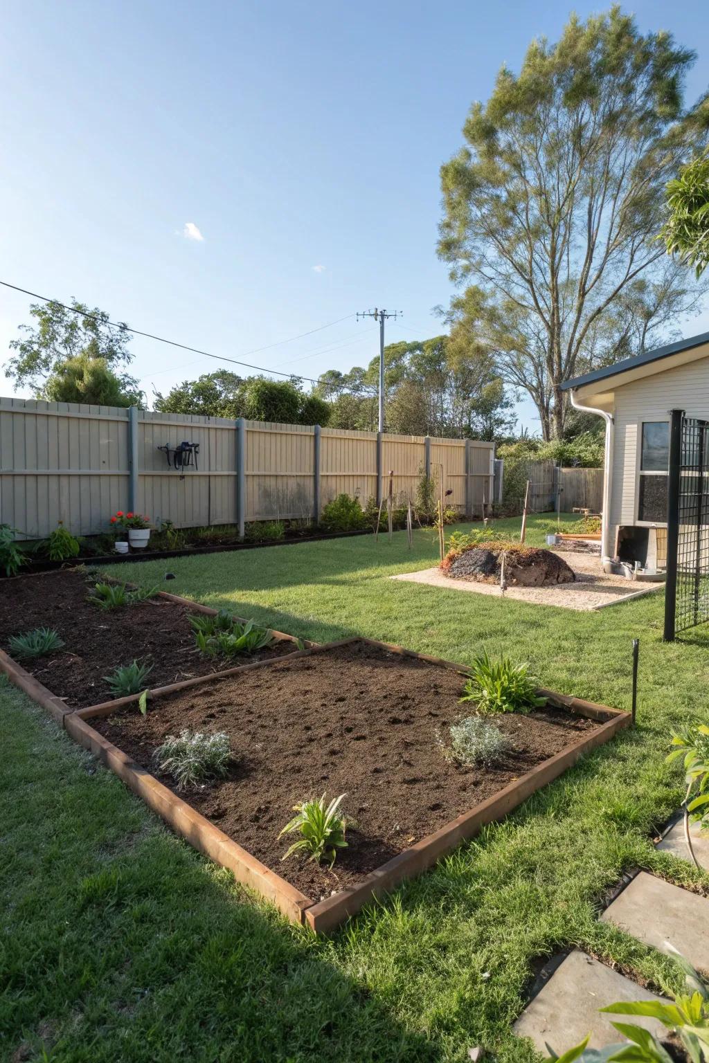 A digging spot just for them.