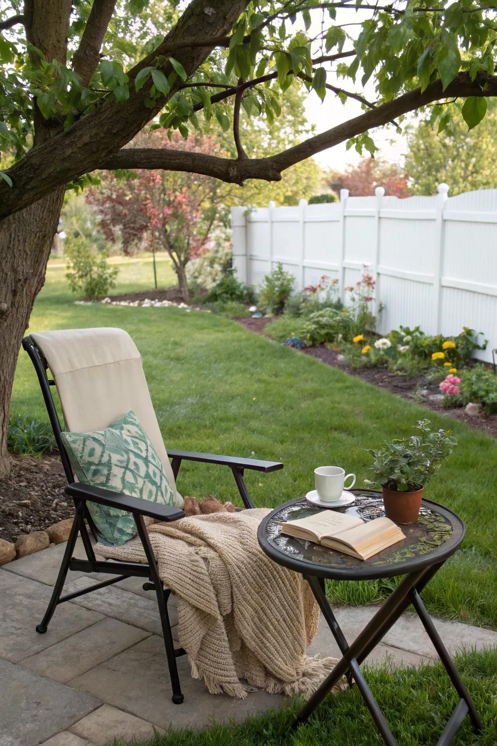 A relaxing retreat for you and your pup.