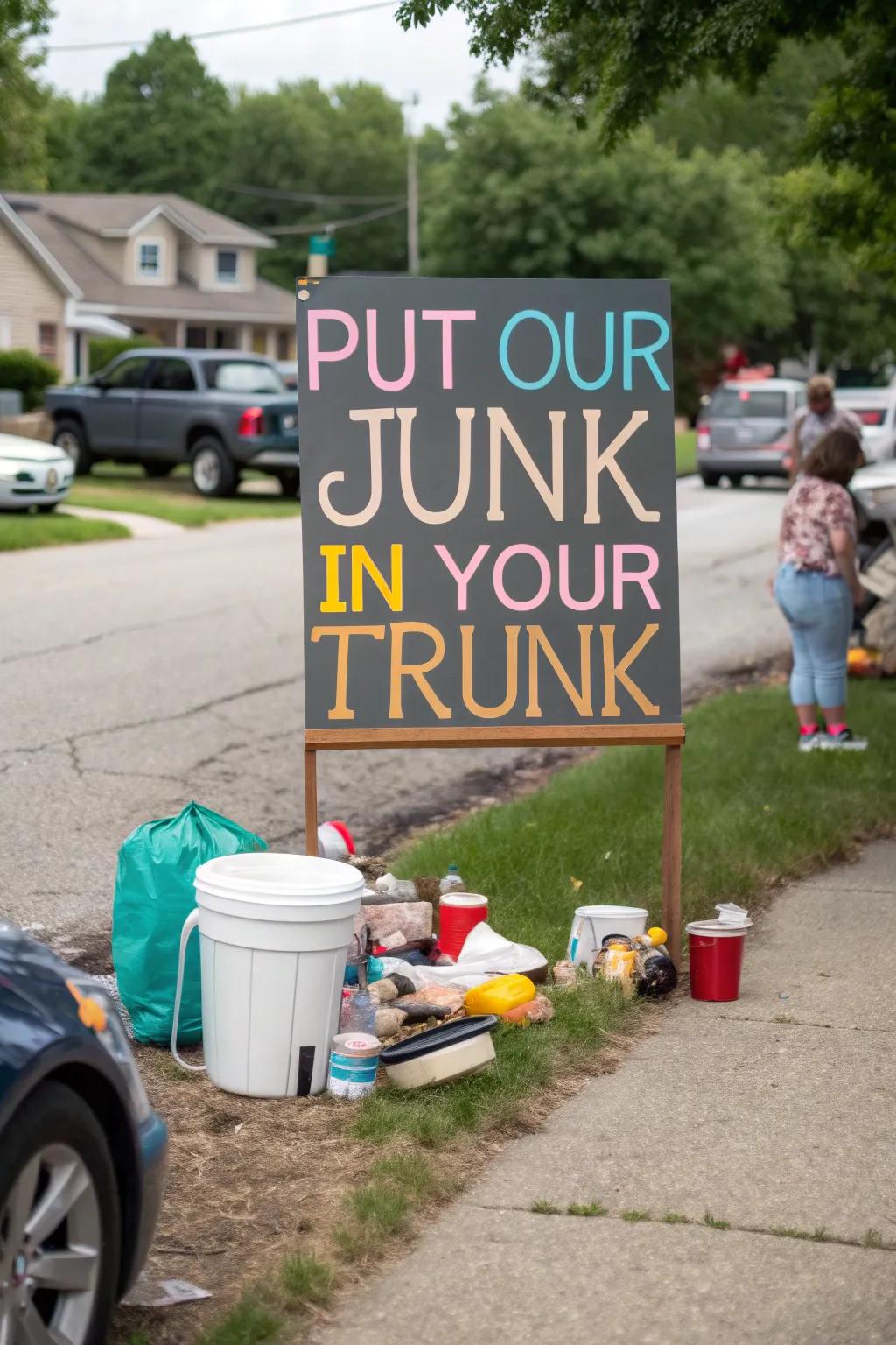 A playful invitation that promises to lighten the mood.