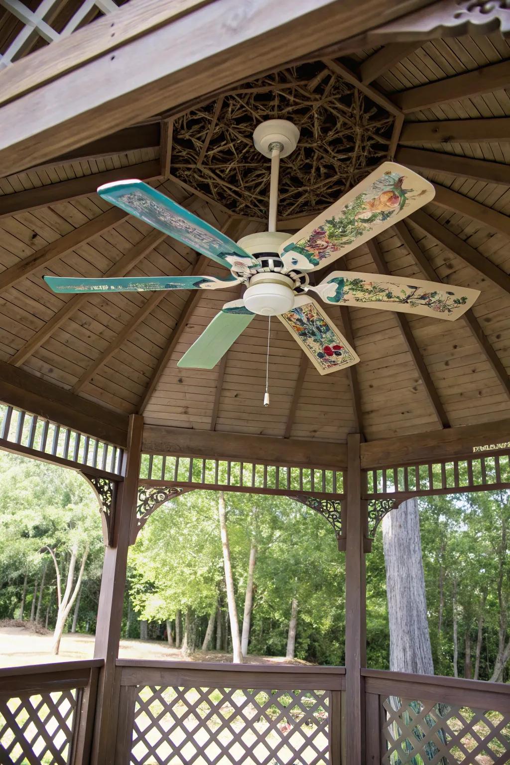 DIY fan installations add a unique personal touch.