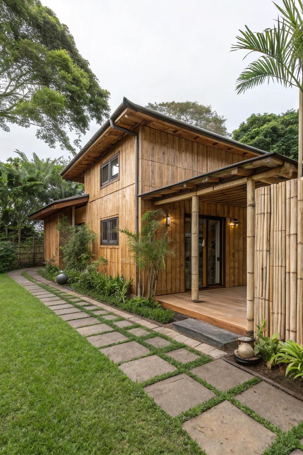 Sustainable materials enhance the environment and your home's appearance.