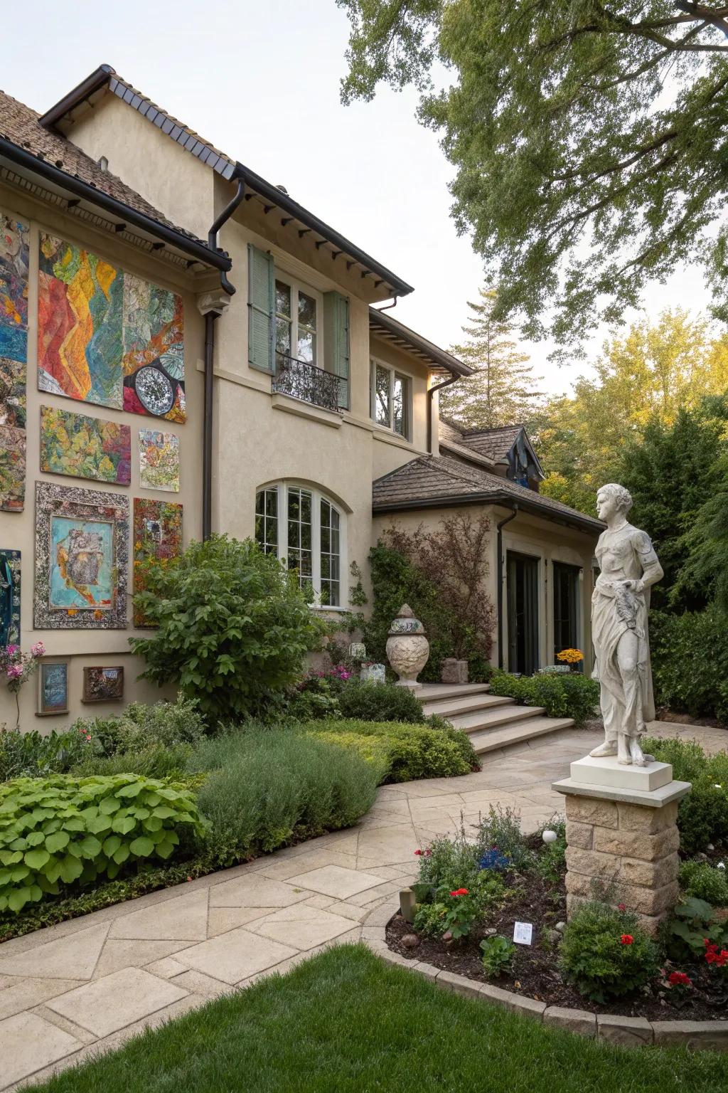Custom outdoor art that enhances personality and style.