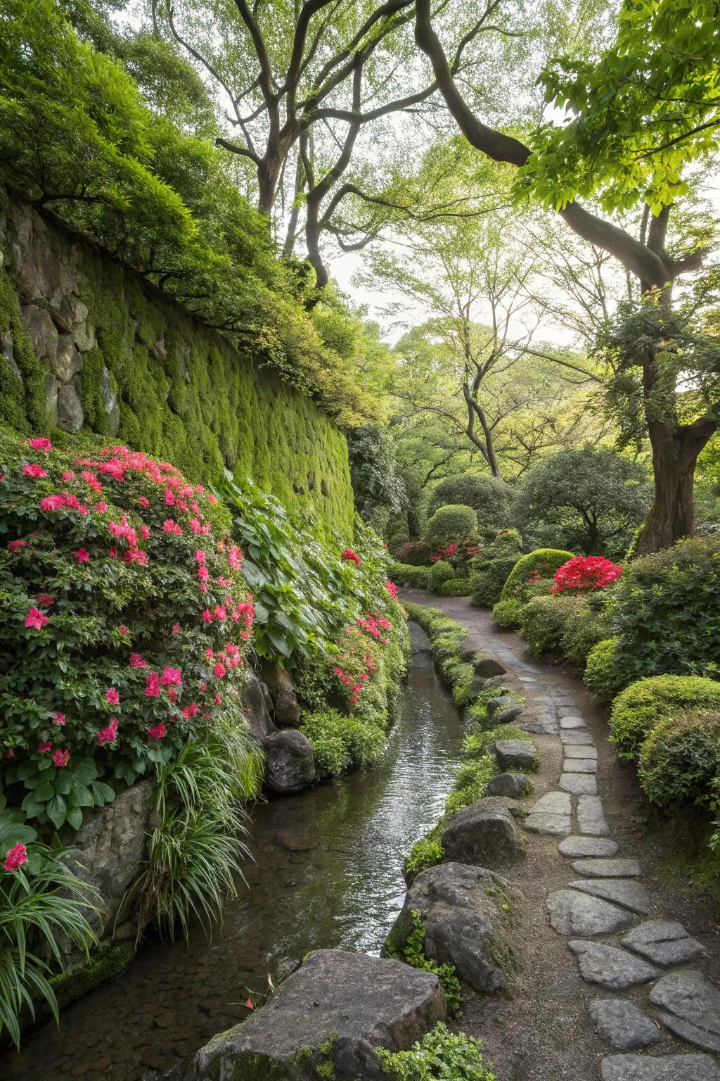 Living walls combine beauty and natural function.