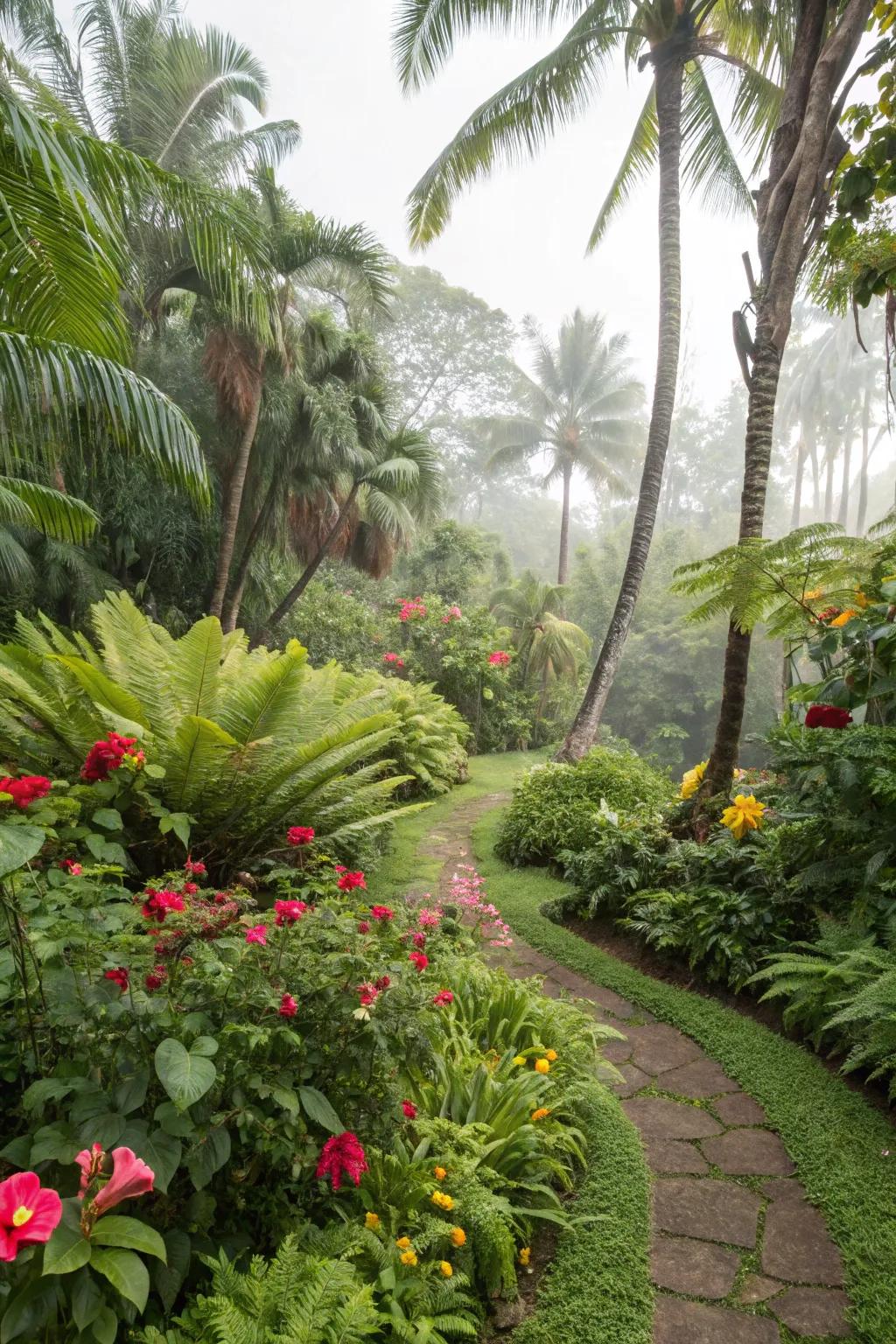 Turn your garden corner into a tropical paradise.