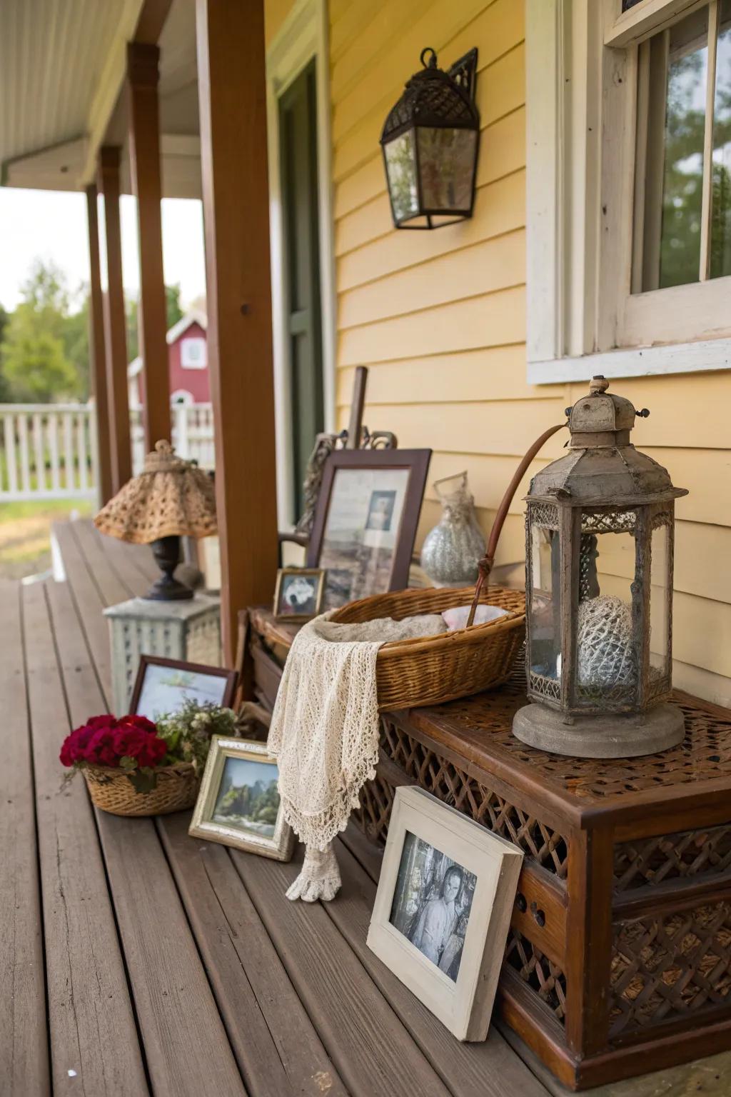 Personal touches make a porch feel uniquely yours.
