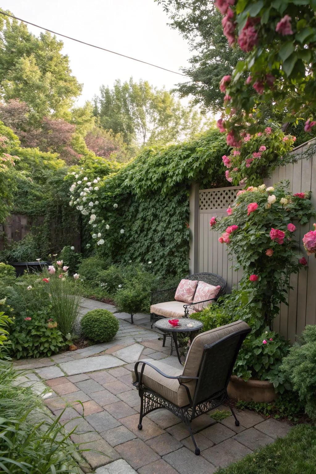 Immerse yourself in nature with a green retreat.