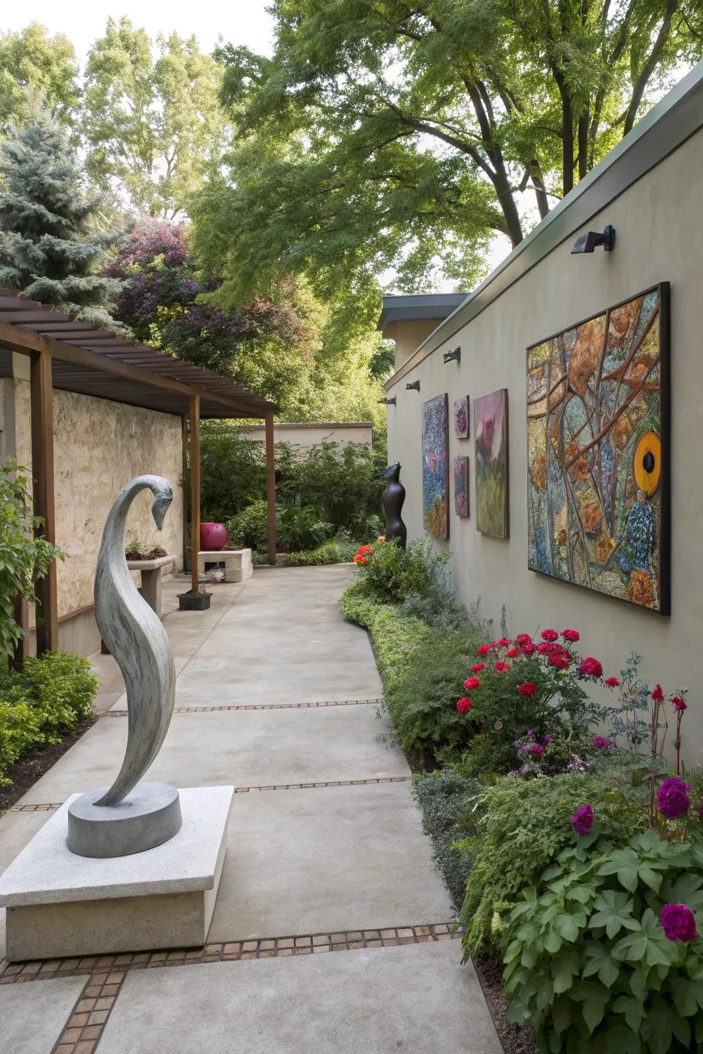 Artistic touches that reflect personal style.