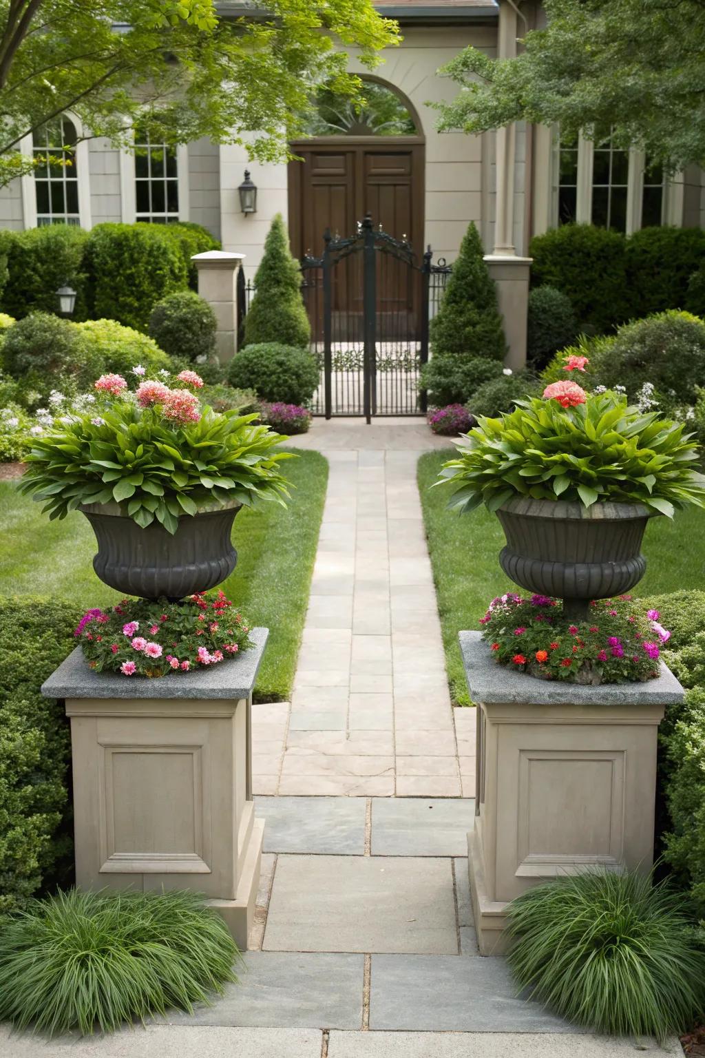 Symmetry in design adds a touch of elegance and balance.