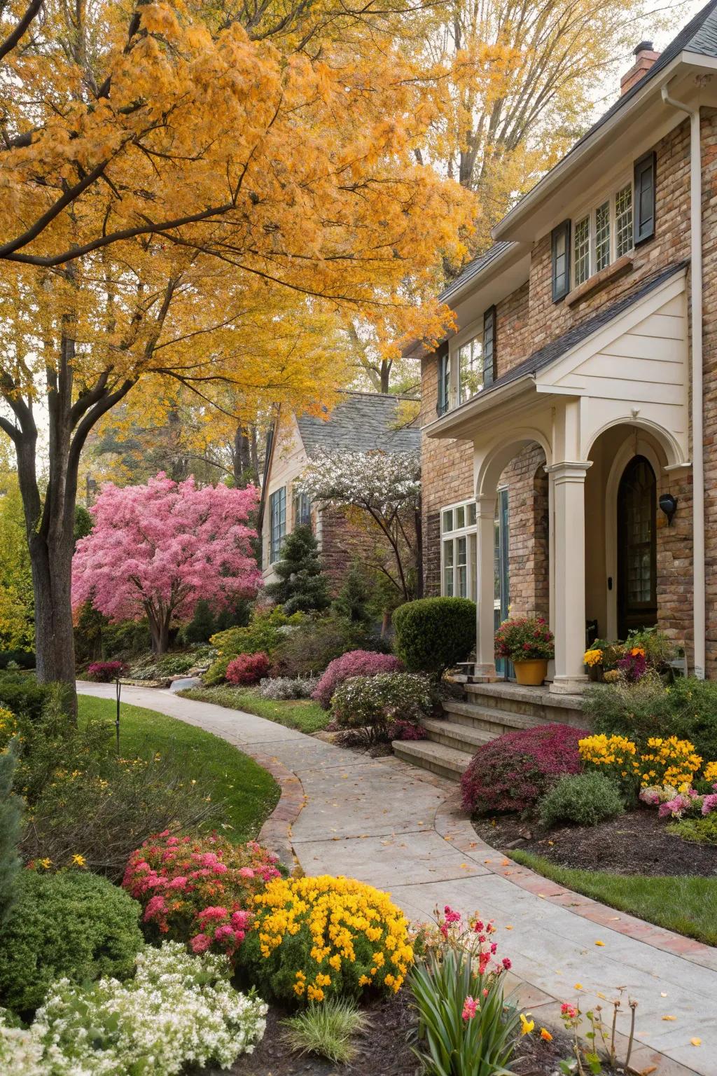 Seasonal highlights keep your yard dynamic all year round.