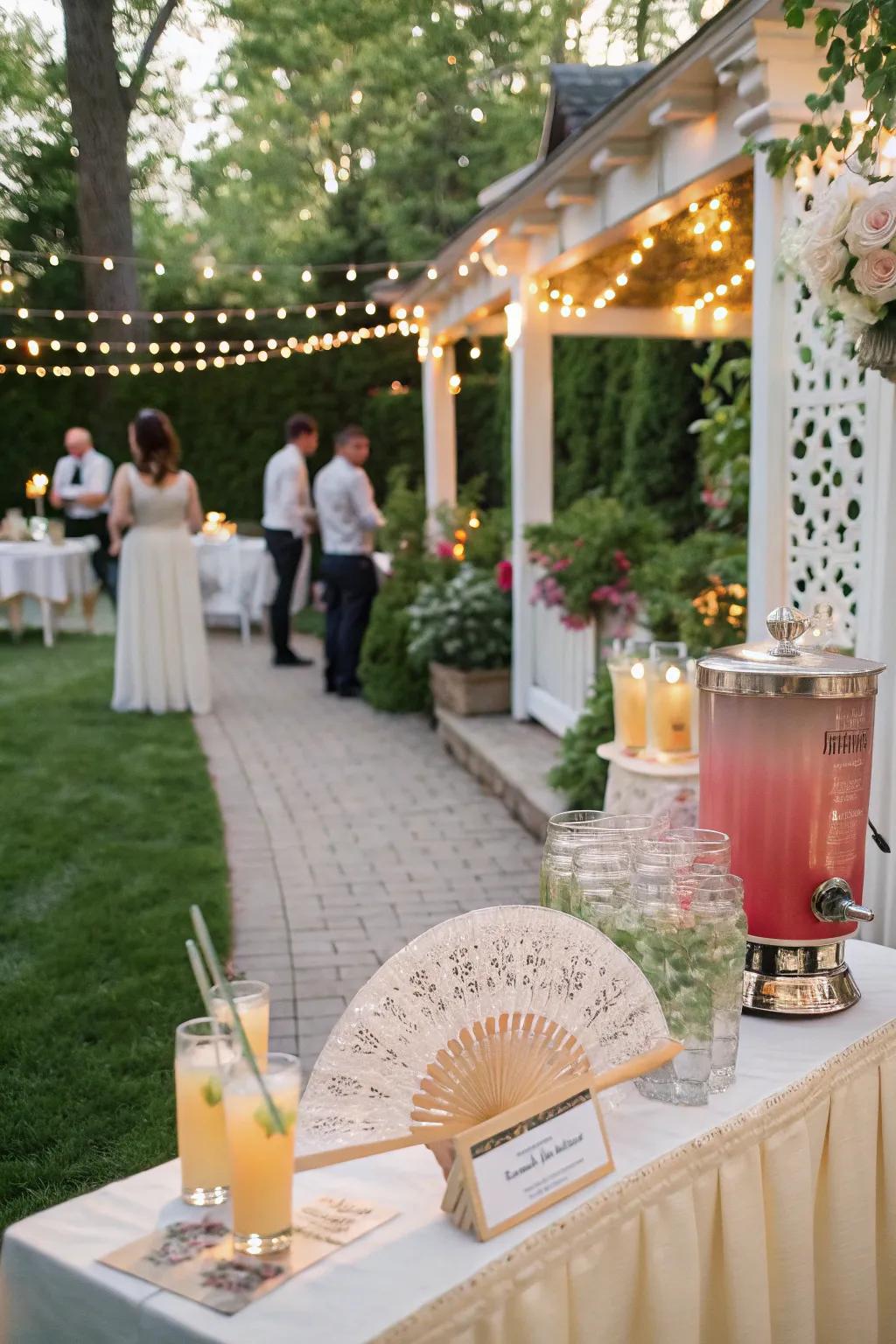 Welcome stations offer a personal touch.