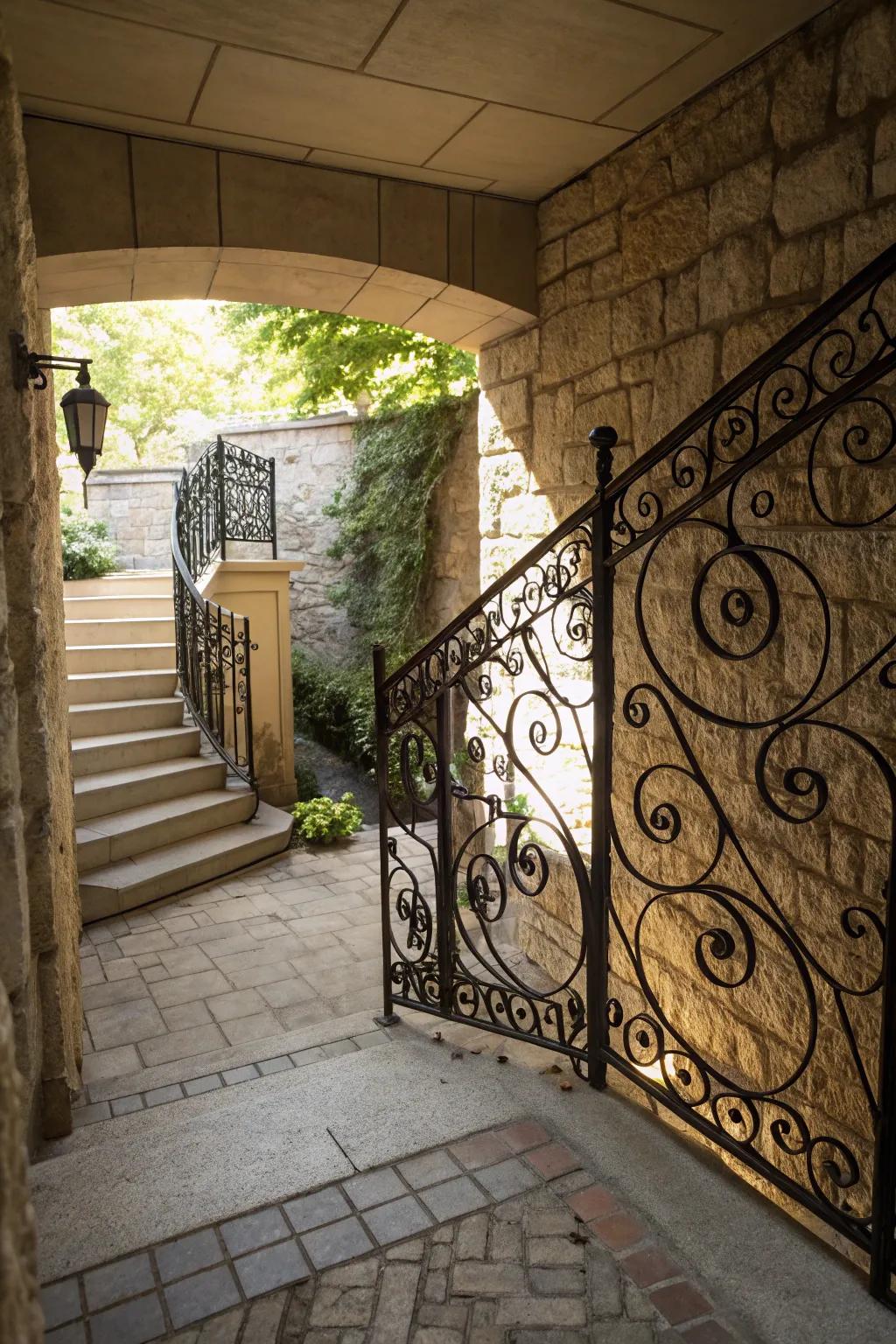 Elegant railings for safety and style
