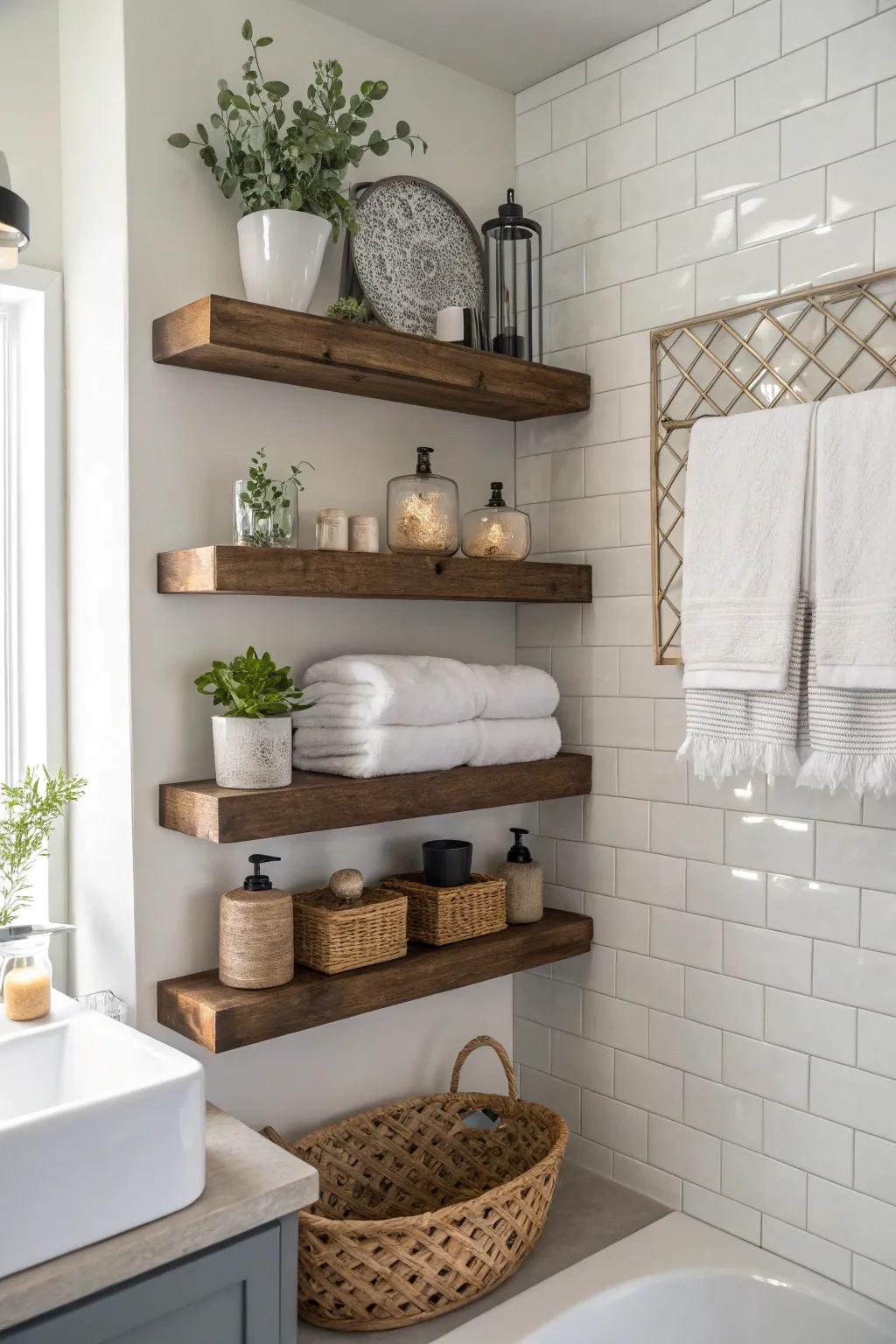 Elevate your space with elegant and practical shelving ideas.