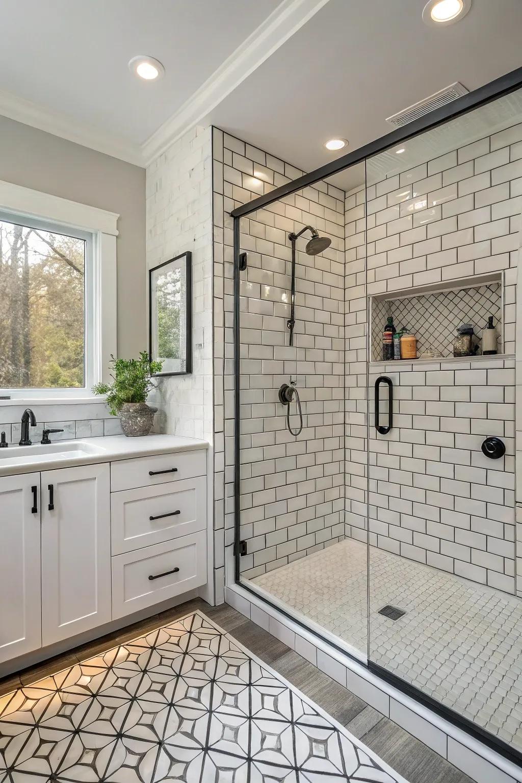 Unique subway tile patterns refresh classic looks
