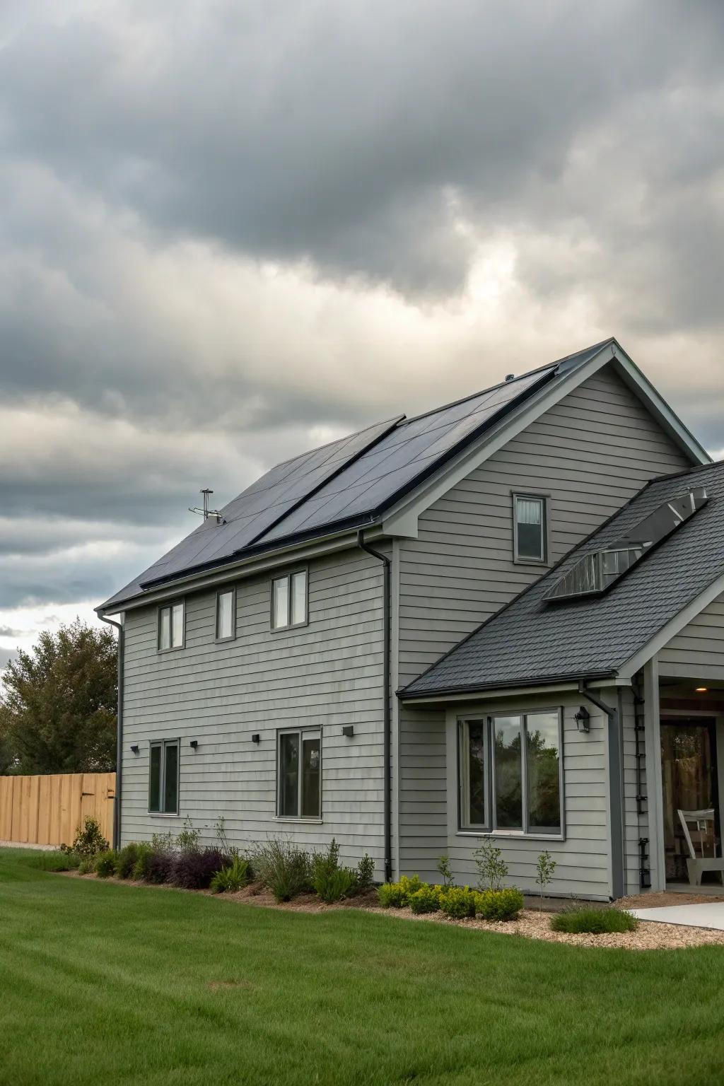 Eco-friendly materials add both style and sustainability.