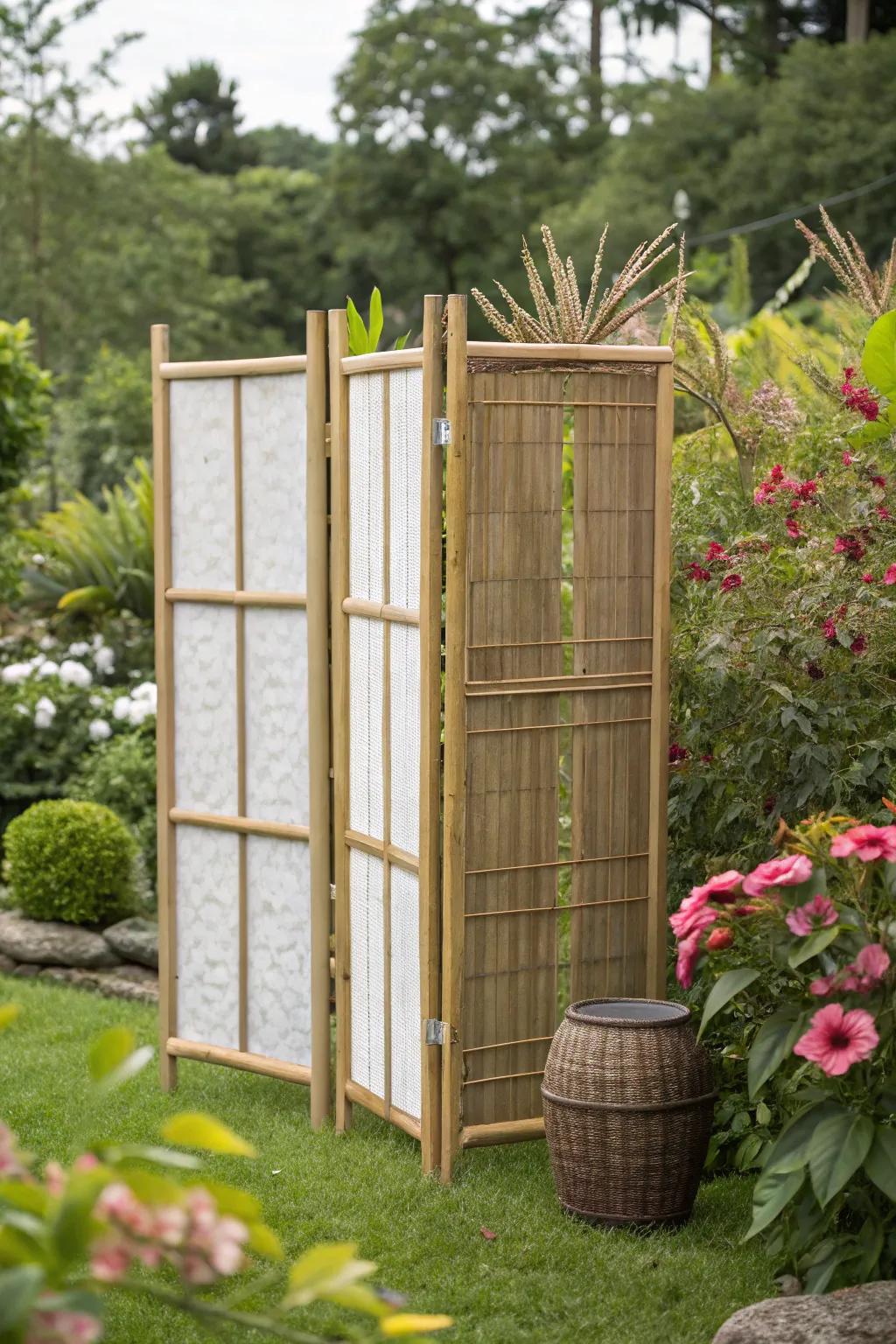Eco-friendly screens are perfect for the environmentally conscious gardener.