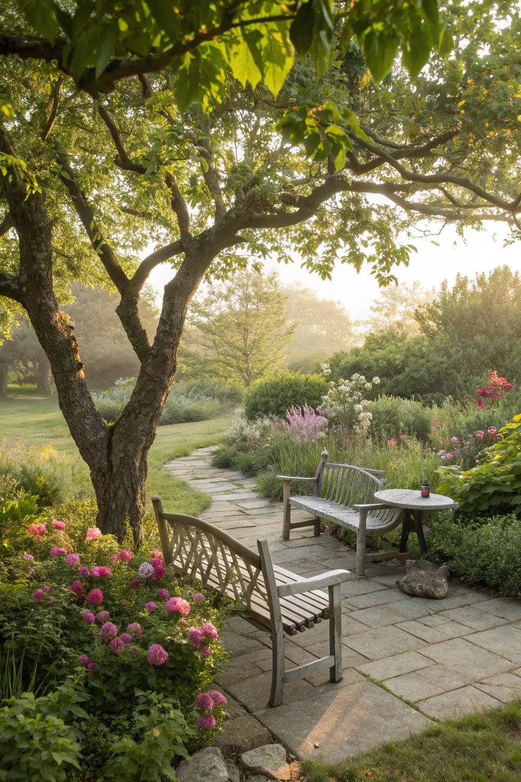 Create an inviting seating oasis in your garden.
