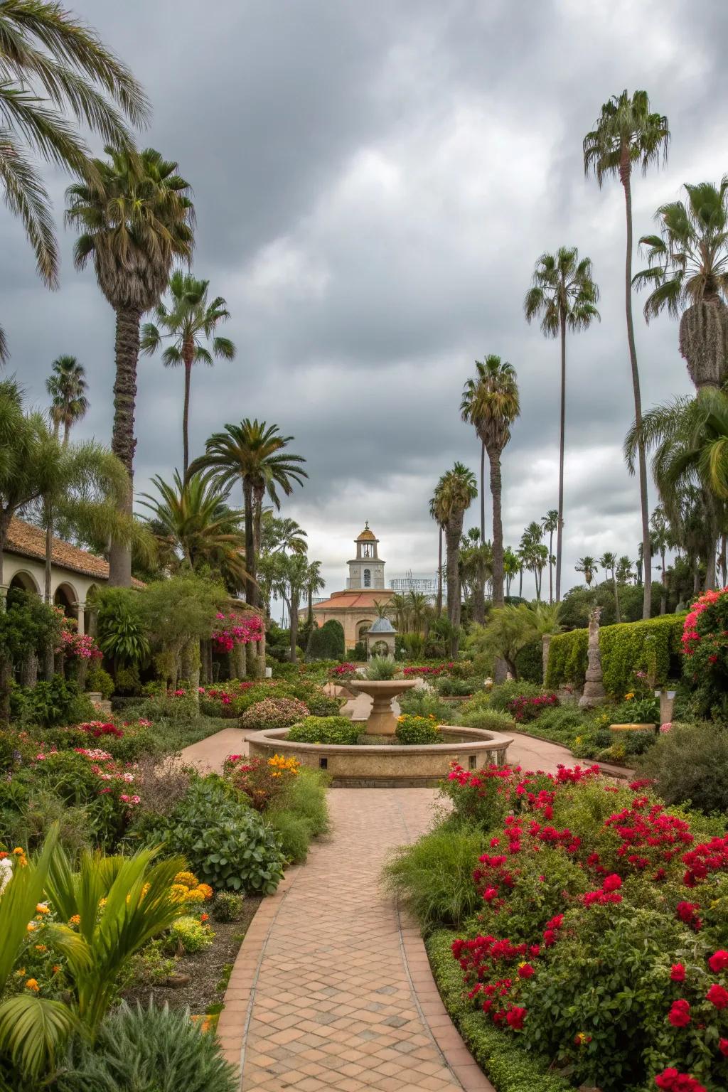 Transport yourself to another world with a bold, themed garden.