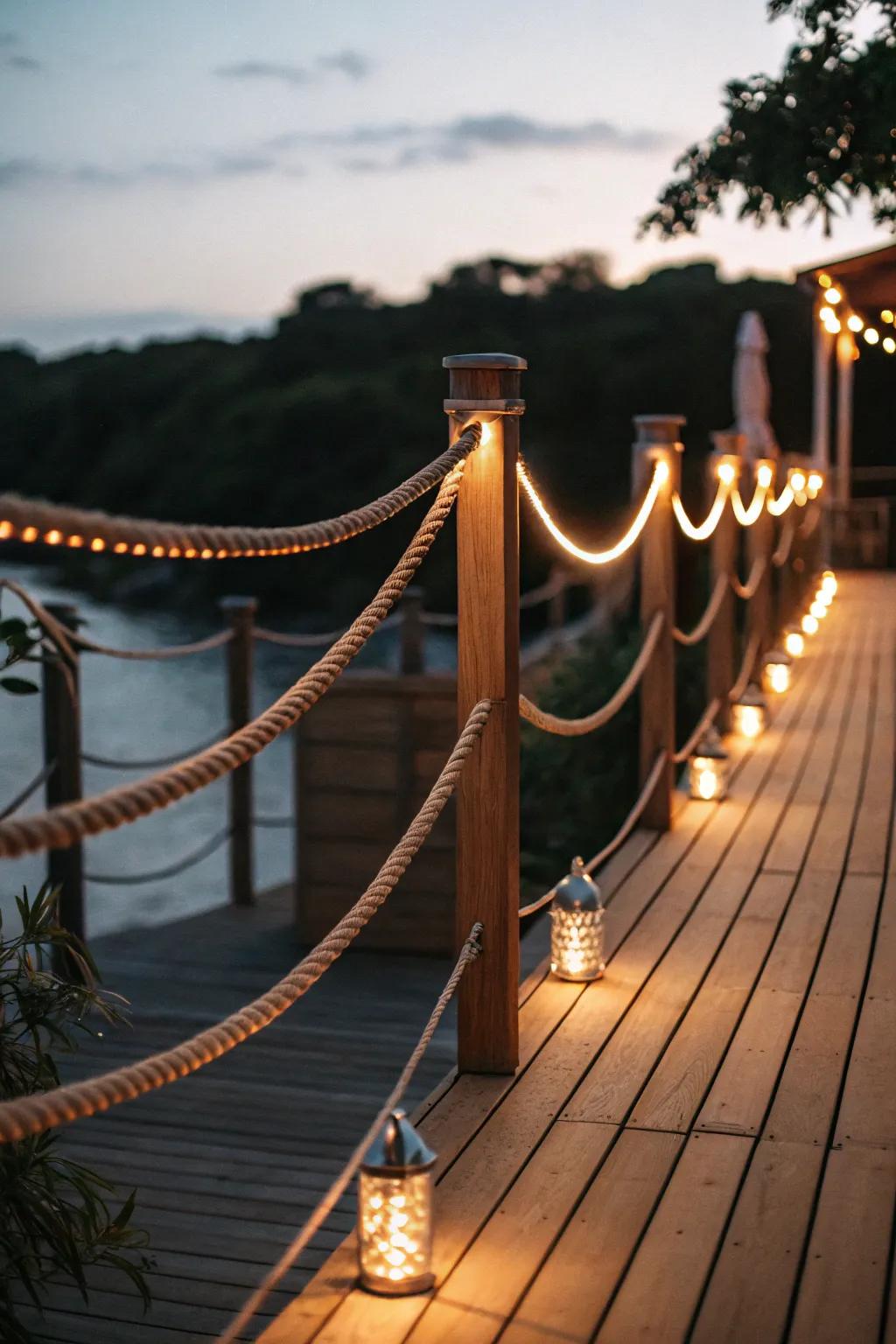 Discover the charm of under-deck lighting and transform your space.