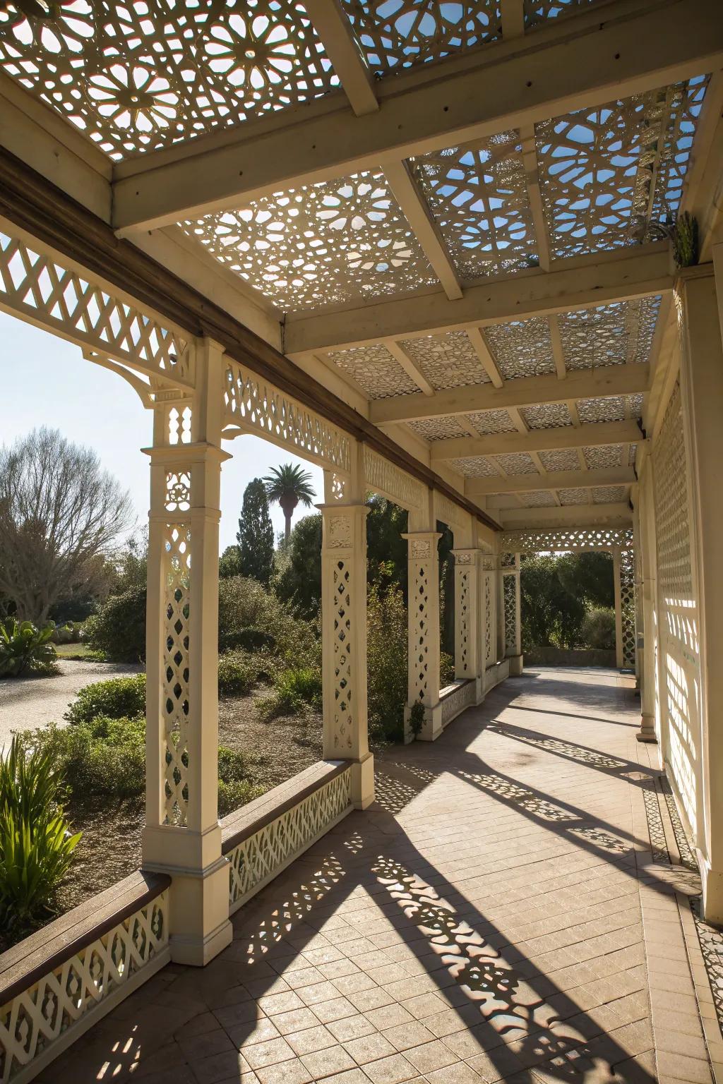 Geometric designs that catch the eye.