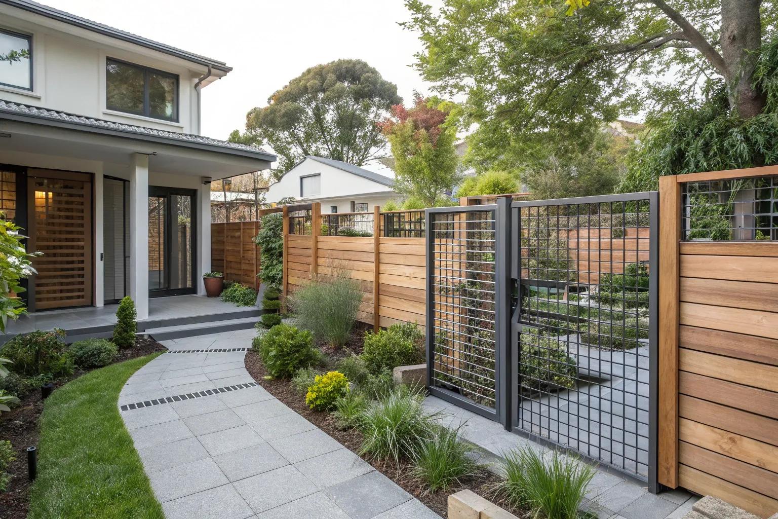 18+ Inspiring Open Fencing Ideas for Your Home