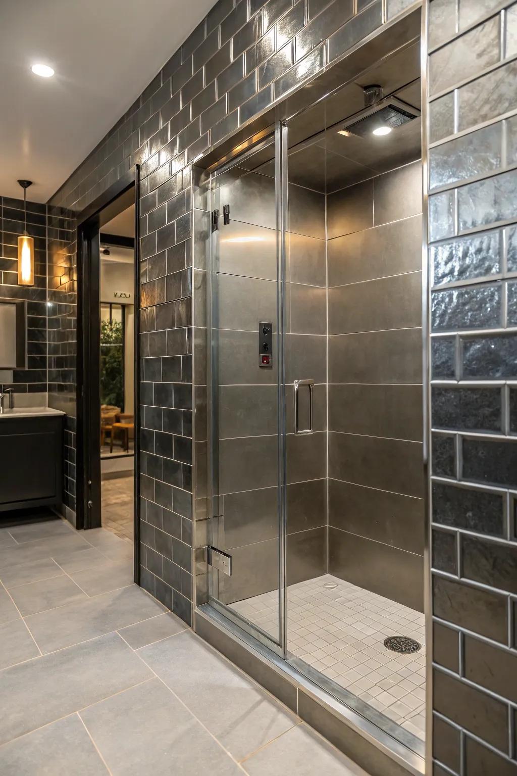 18+ Stylish Walk-In Shower Tile Ideas