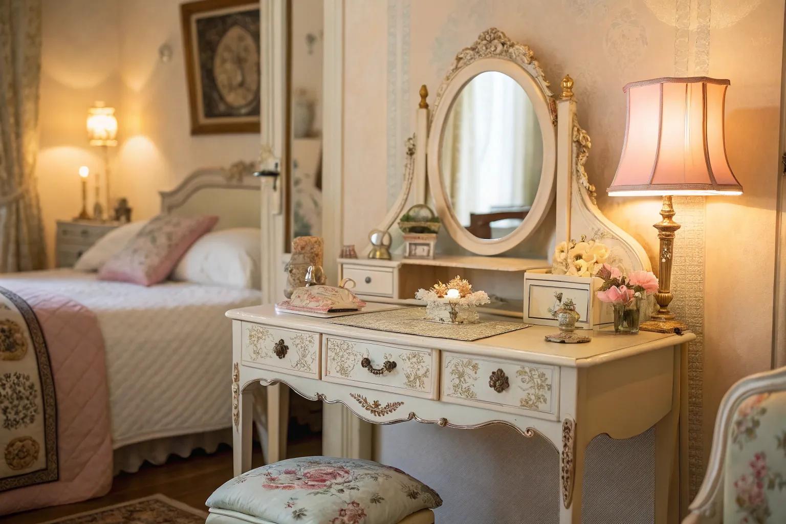 20+ Charming Vintage Vanity Ideas for Your Home