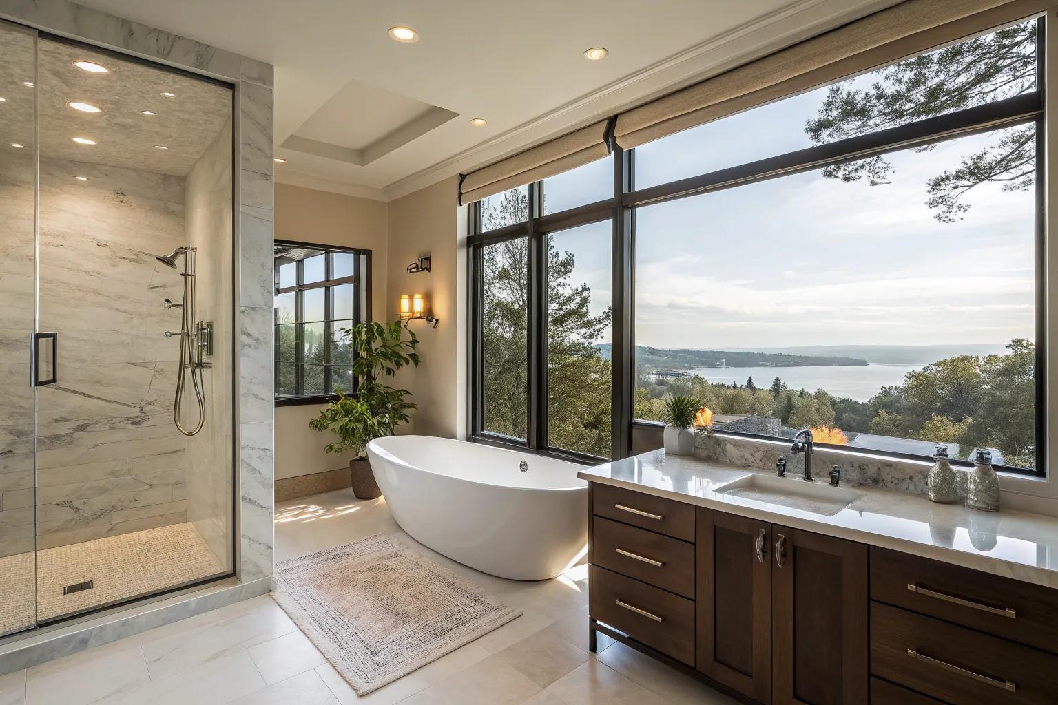 20+ Innovative Window Ideas for Your Shower Creative Shower Window Ideas